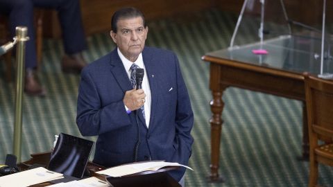Sen. Eddie Lucio Jr. of Texas, a Democrat, has spoken in support of a controversial anti-abortion bill in 2021.He told CNN that most of his voters are