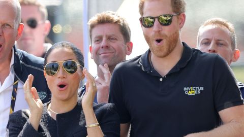 The Sussexes at the 2020 Invictus Games in the Netherlands. 