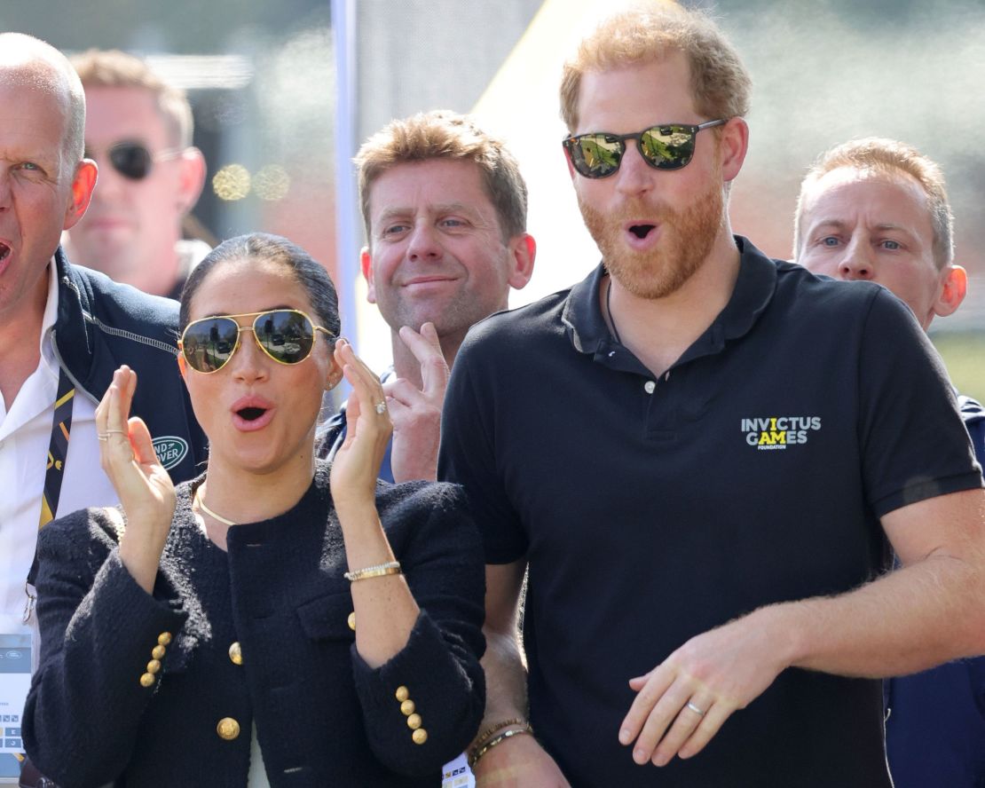 The Sussexes at the 2020 Invictus Games in the Netherlands. 