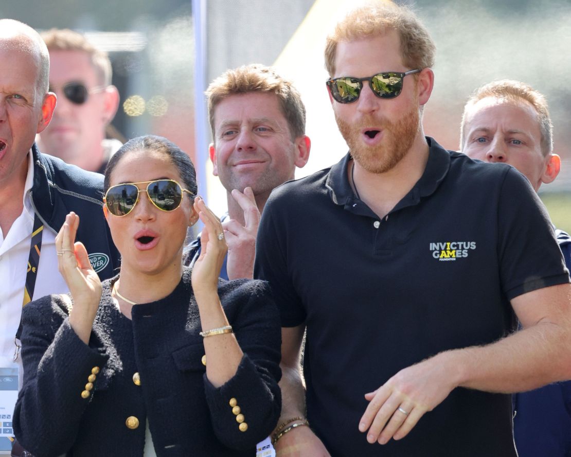The Sussexes at the 2020 Invictus Games in the Netherlands.