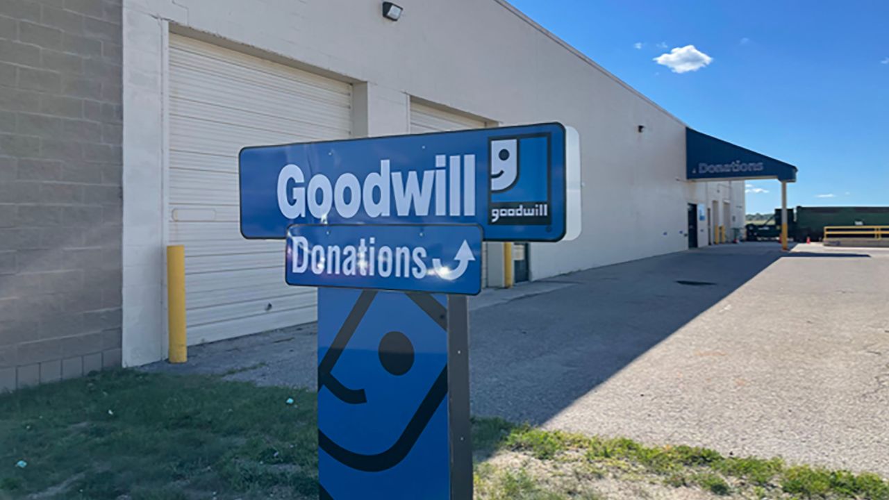 A Goodwill donation center in Cadillac, Michigan, where the voting machine was first dropped off.