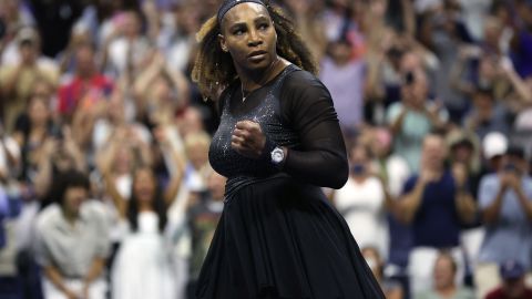 Serena Williams has raised her game during the US Open.