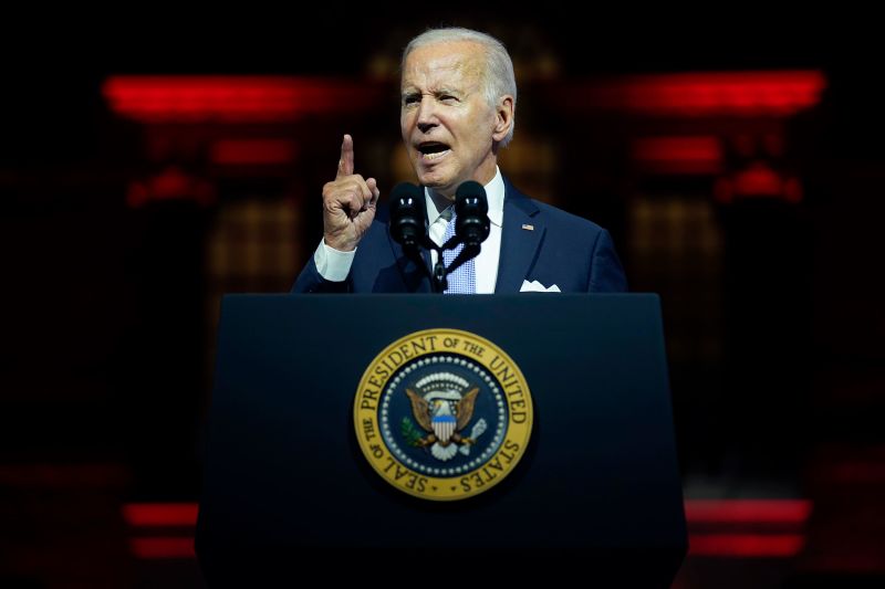 Biden In Speech Warns Trump And His Closest Followers Are Trying To ...