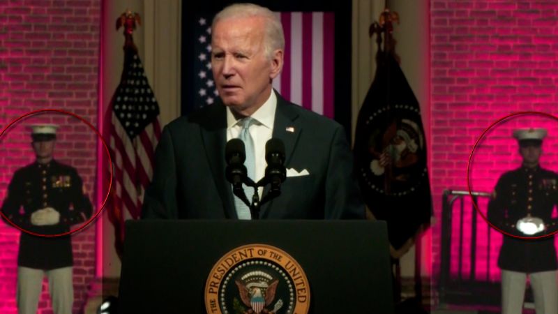 Analysis Biden S Use Of Marines During Philadelphia Speech Adds To   220902074858 Biden Marines 