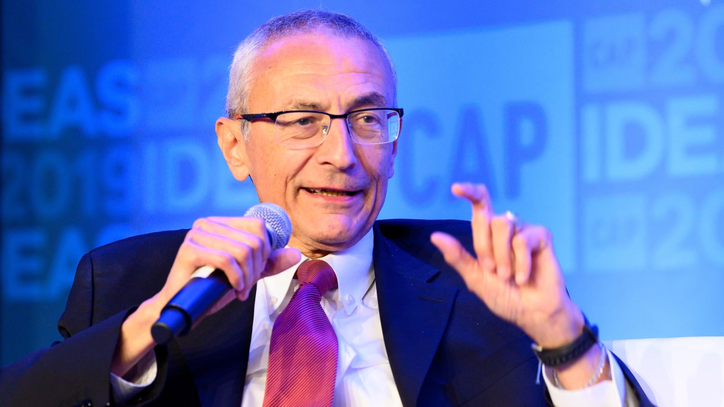 John Podesta previously served as a top climate adviser to former President Barack Obama