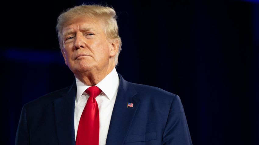 DALLAS, TEXAS - AUGUST 06: Former U.S. President Donald Trump speaks at the Conservative Political Action Conference (CPAC) at the Hilton Anatole on August 06, 2022 in Dallas, Texas. CPAC began in 1974, and is a conference that brings together and hosts conservative organizations, activists, and world leaders in discussing current events and future political agendas. (Photo by Brandon Bell/Getty Images)