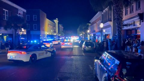 Multiple people were hit by gunfire in downtown Charleston and were taken to area hospitals.