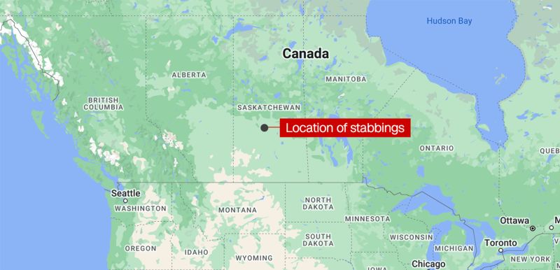 عمليات الطعن في كندا: 10 قتلى على الأقل في أنحاء ساسكاتشوان بينما تبحث السلطات عن 2 مشتبه بهما