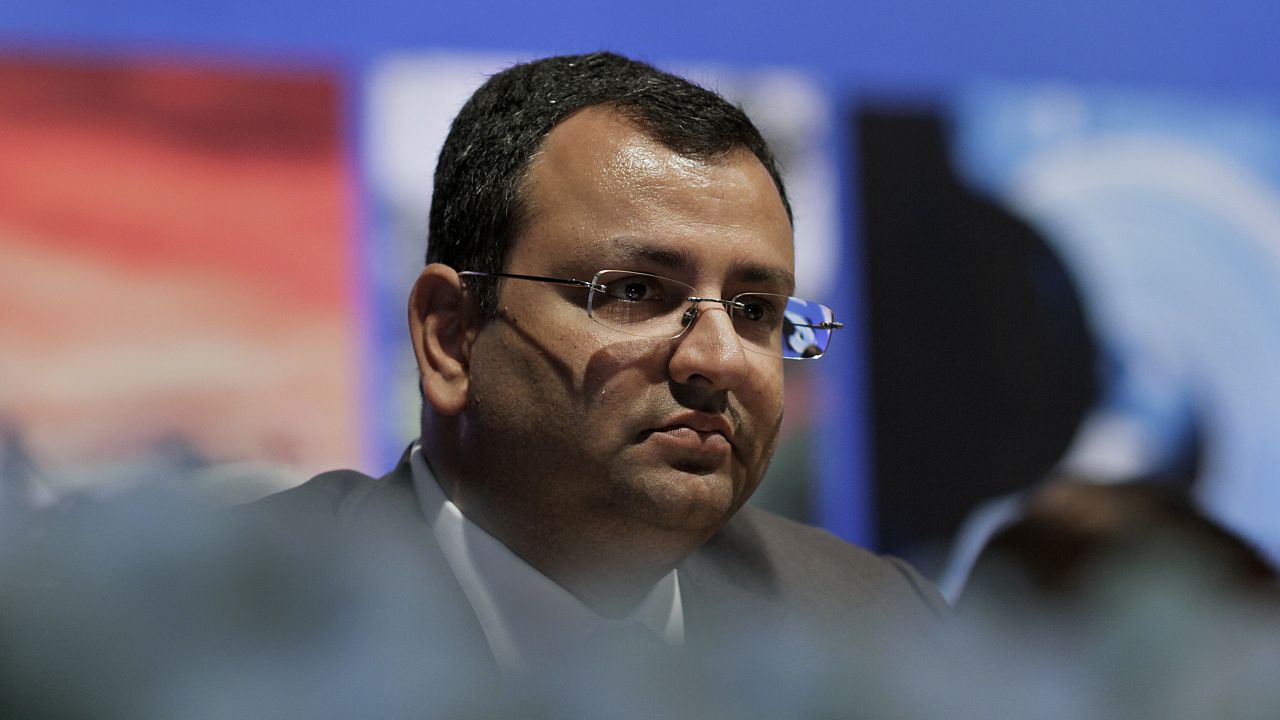 Cyrus Mistry, former chairman of Tata Sons, at a Tata Steel annual general meeting in Mumbai in 2012. 