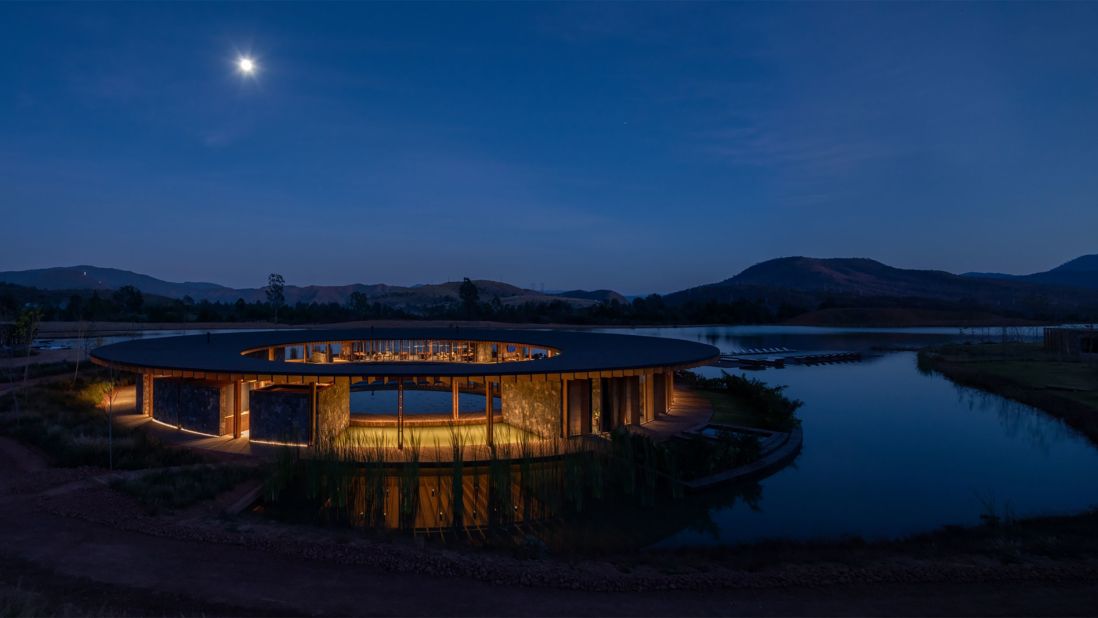 <strong>Valle San Nicolás, Mexico:</strong> This floating clubhouse is nominated in the Architecture: Hospitality Building category. The design is by Sordo Madaleno Arquitectos. 