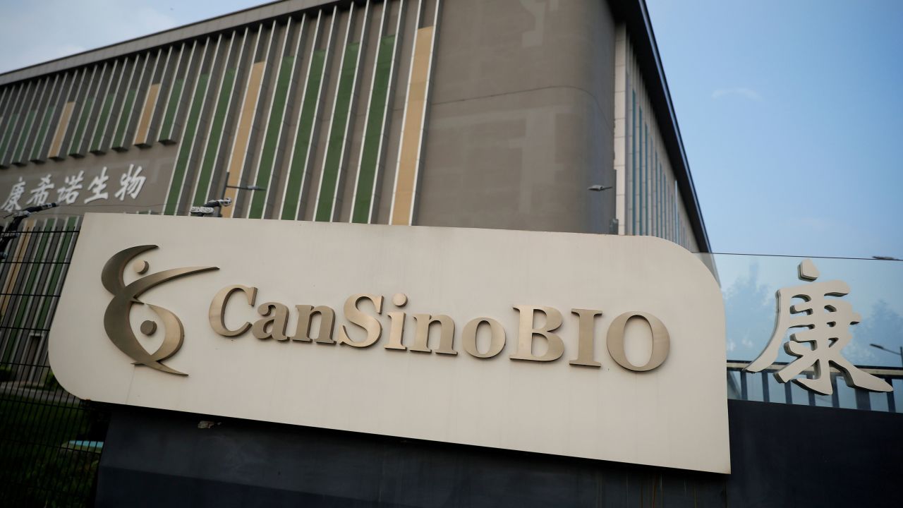 The headquarters of CanSino Biologics in Tianjin.