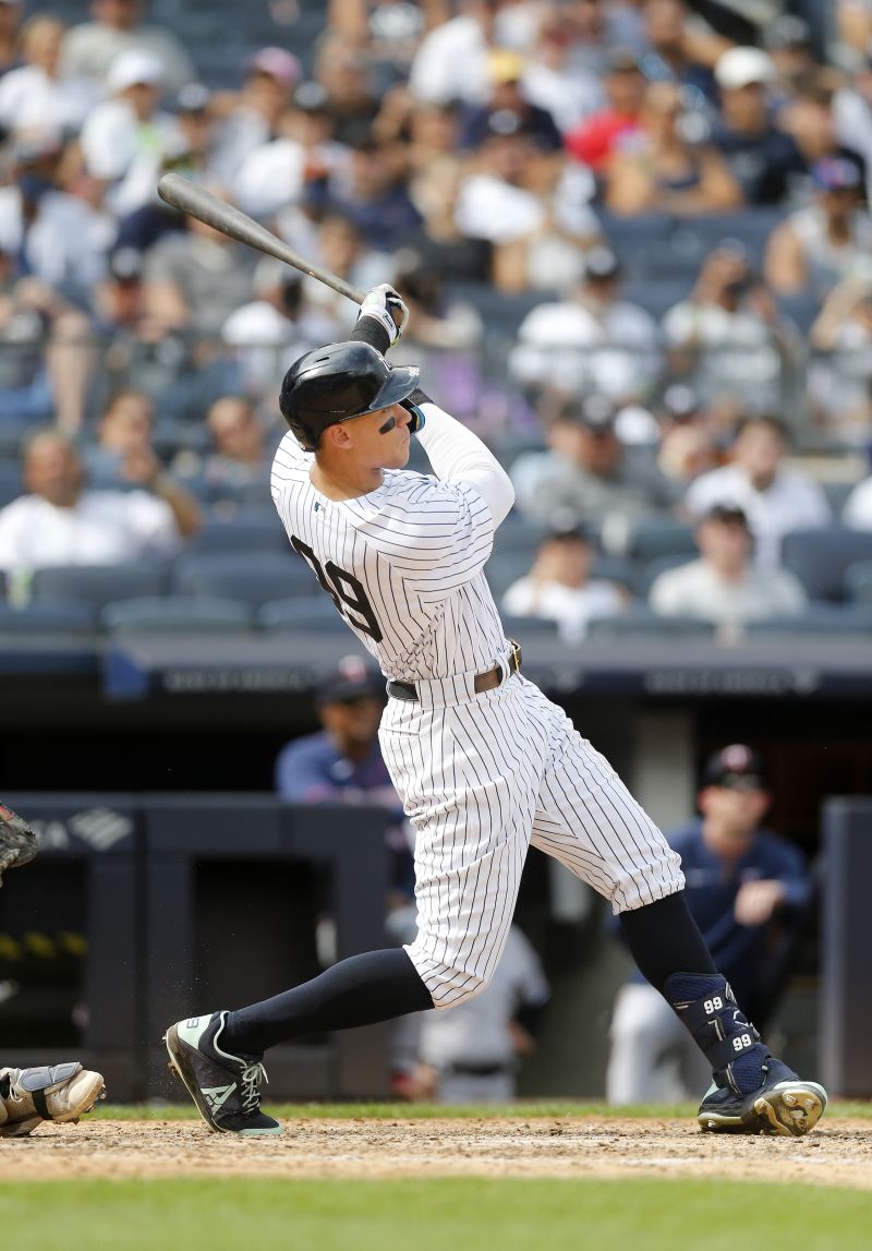 Aaron Judge Hits 54th Home Run Of Season, Tying Yankees Record, Then ...