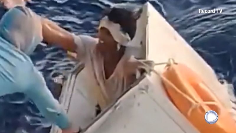 Man survives 11 days in ocean floating alone in a freezer | CNN