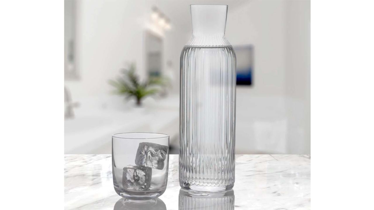 Bee & Willow Home Fluted Water Carafe