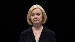 Foreign Secretary and Conservative leadership hopeful Liz Truss speaks on stage on August 23, 2022 in Birmingham, England. Foreign Secretary, Liz Truss and former Chancellor Rishi Sunak are vying to become the new leader of the Conservative Party and the UK's next Prime Minister.