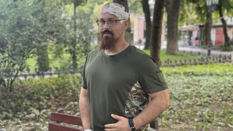 Zafer Ronin said the morale of the Ukrainian military at the frontline is still