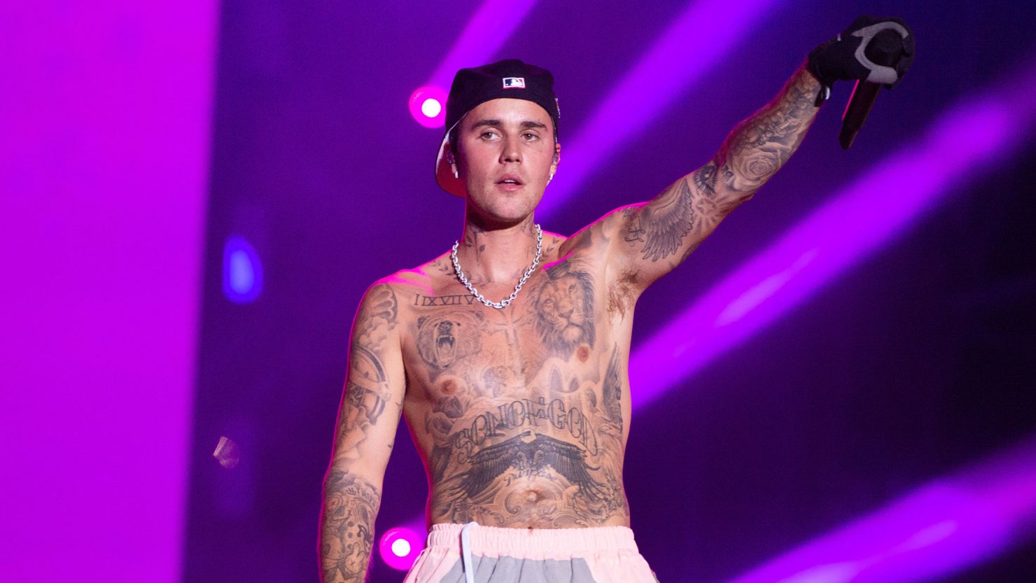 Justin Bieber, seen here performing on day three of Sziget Festival 2022 on Óbudai-sziget Island on August 12, 2022 in Budapest, Hungary, has announced he will take another break from touring. 