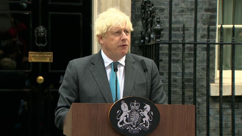 Watch Boris Johnson's final remarks as Prime Minister