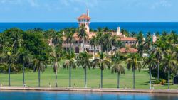 This is an aerial view of former President Donald Trump's Mar-a-Lago club in Palm Beach, Fla., Wednesday Aug. 31, 2022. The Justice Department says classified documents were 