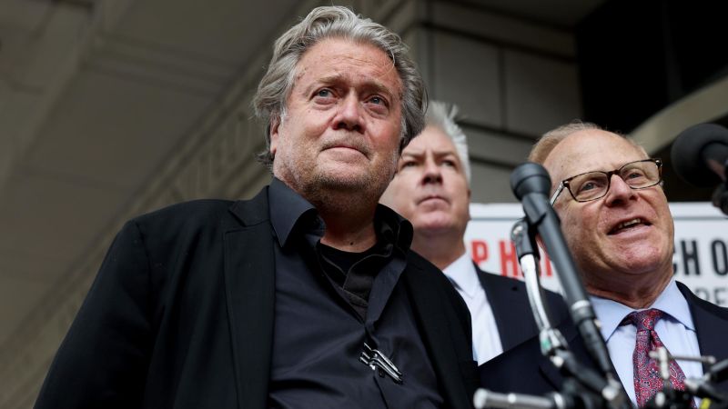 Steve Bannon faces state indictment in New York and expected to ...