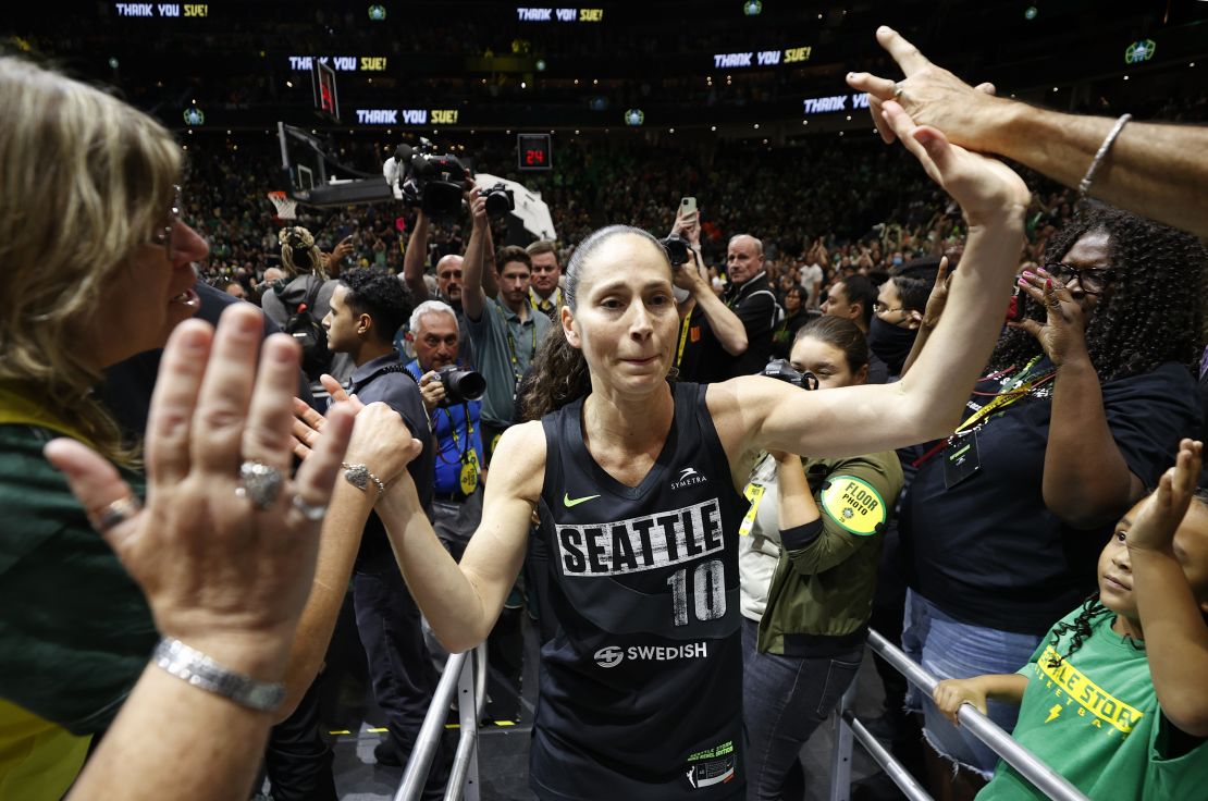 WNBA legend Sue Bird retires from the game after playoff loss in ...