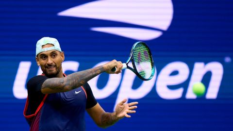 Kyrgios hit 58 unforced errors compared to Khachanov's 31.