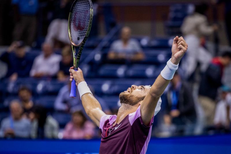 Nick Kyrgios devastated after quarterfinal defeat to Karen Khachanov as he destroys two rackets on court CNN