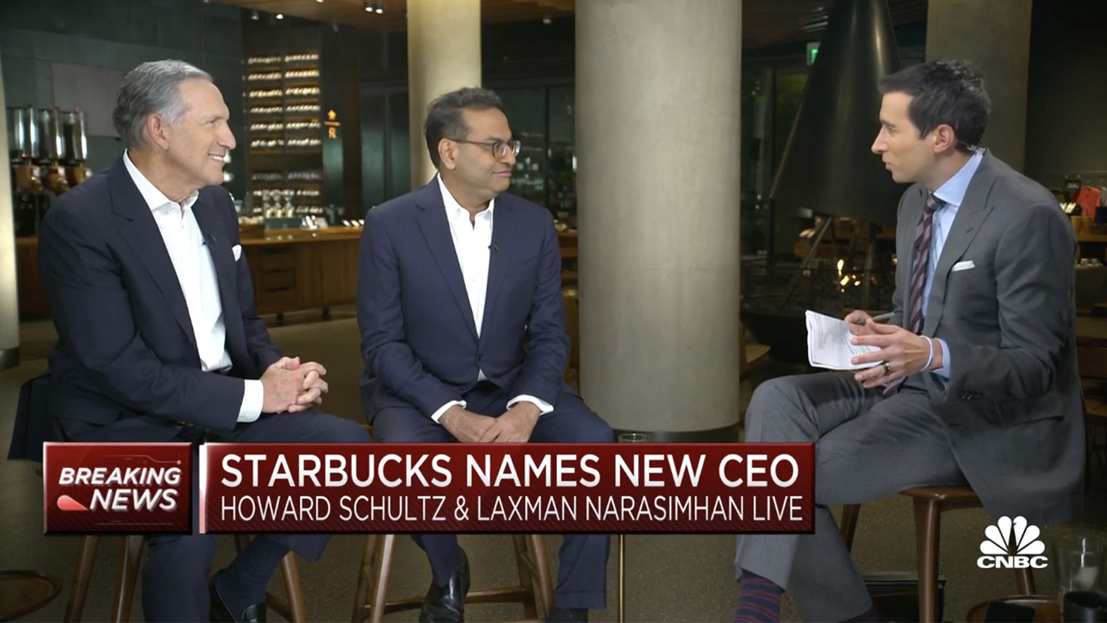 Howard Schultz returns to Starbucks as interim CEO