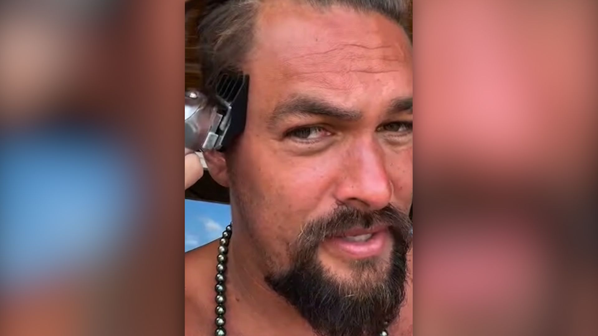 Jason Momoa buzzes hair and bums out internet | CNN Business