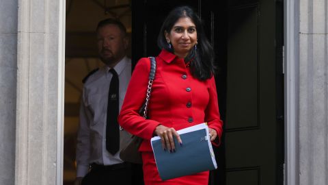 Suella Braverman follows Priti Patel as the UK's home secretary.