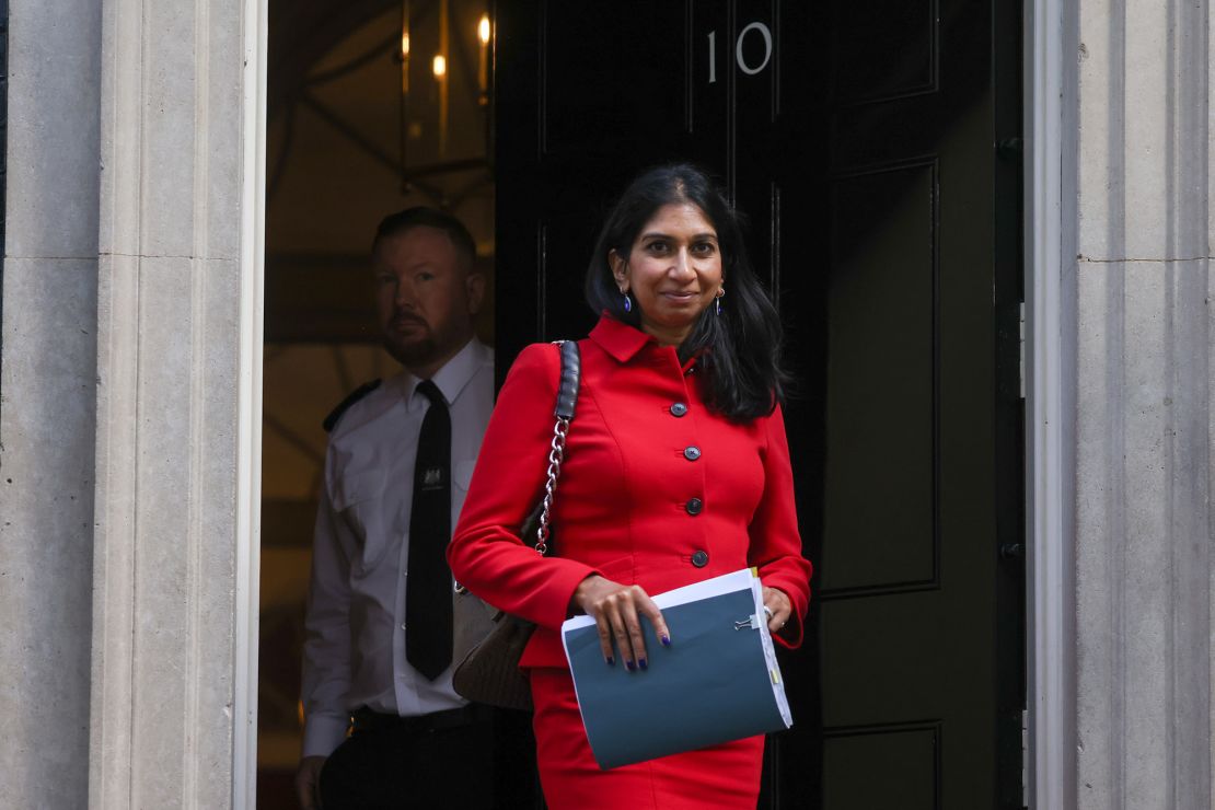 Suella Braverman follows Priti Patel as the UK's home secretary.