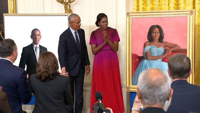 Watch The Obamas Speeches After Unveiling White House Portraits Cnn Politics 