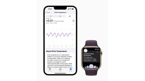 apple watch series 8 wrist temp