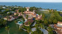 FILE - An aerial view of President Donald Trump's Mar-a-Lago estate Aug. 10, 2022, in Palm Beach, Fla. A judge on Aug. 25 ordered the Justice Department to make public a redacted version of the affidavit it relied on when federal agents searched the Florida estate of former President Donald Trump to look for classified documents.