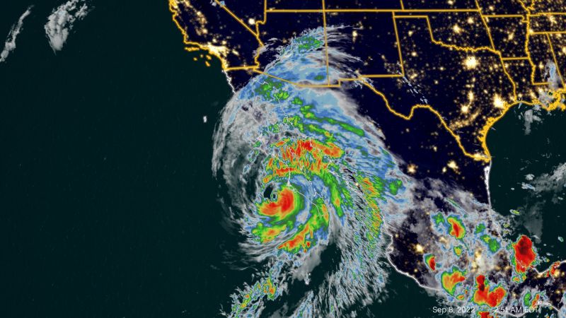 A hurricane that just made landfall in Mexico is triggering flood concerns in parts of southern California – CNN