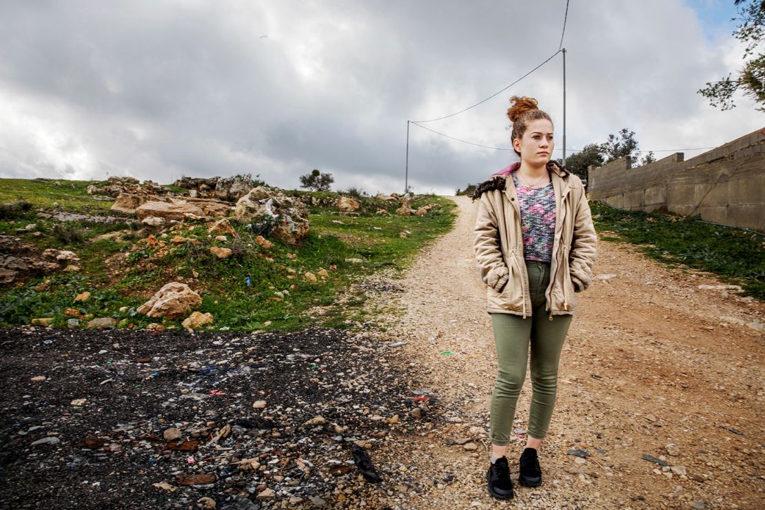 Ahed Tamimi poses for a portrait in Nabi Saleh, West Bank, Palestinian territories on February 7, 2019.