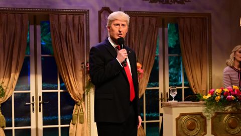 James Austin as Donald Trump during the Fox News Ukraine Cold Open on Saturday, March 5, 2022.