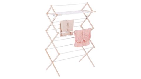 15-Dowel Wooden Clothes Drying Rack