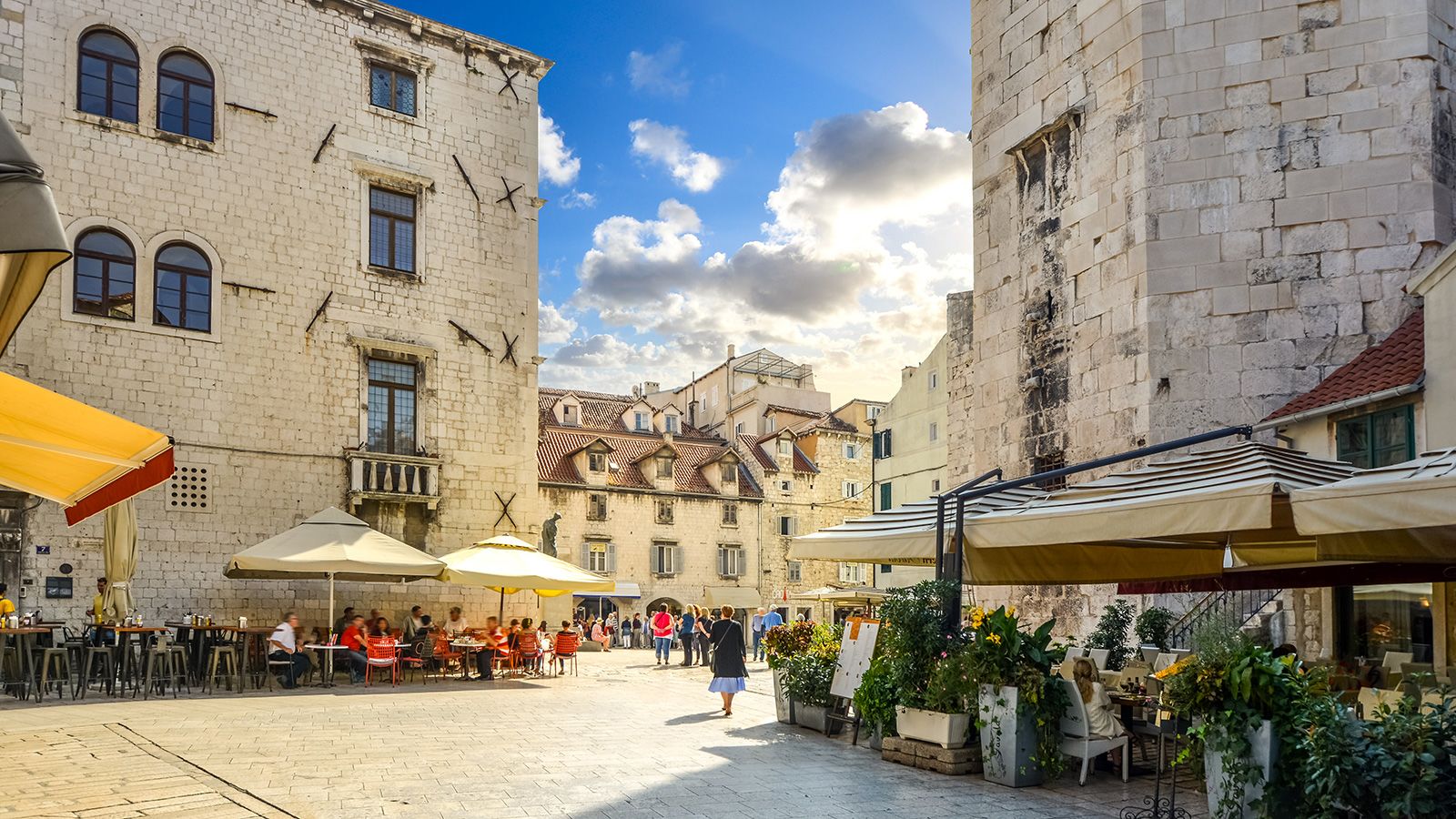 <strong>Split: </strong>Croatia's second largest city is home to Diocletian's Palace, erected in the 4th century by a paranoid Roman emperor.