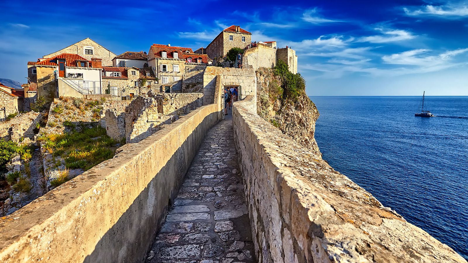<strong>Dubrovnik:</strong> Still want to go to Dubrovnik? You can avoid the heaviest crowds by exploring the old town before and after the daily high tide of cruise ship passengers. Walking the polished limestone streets is especially pleasant at dawn or late evening.