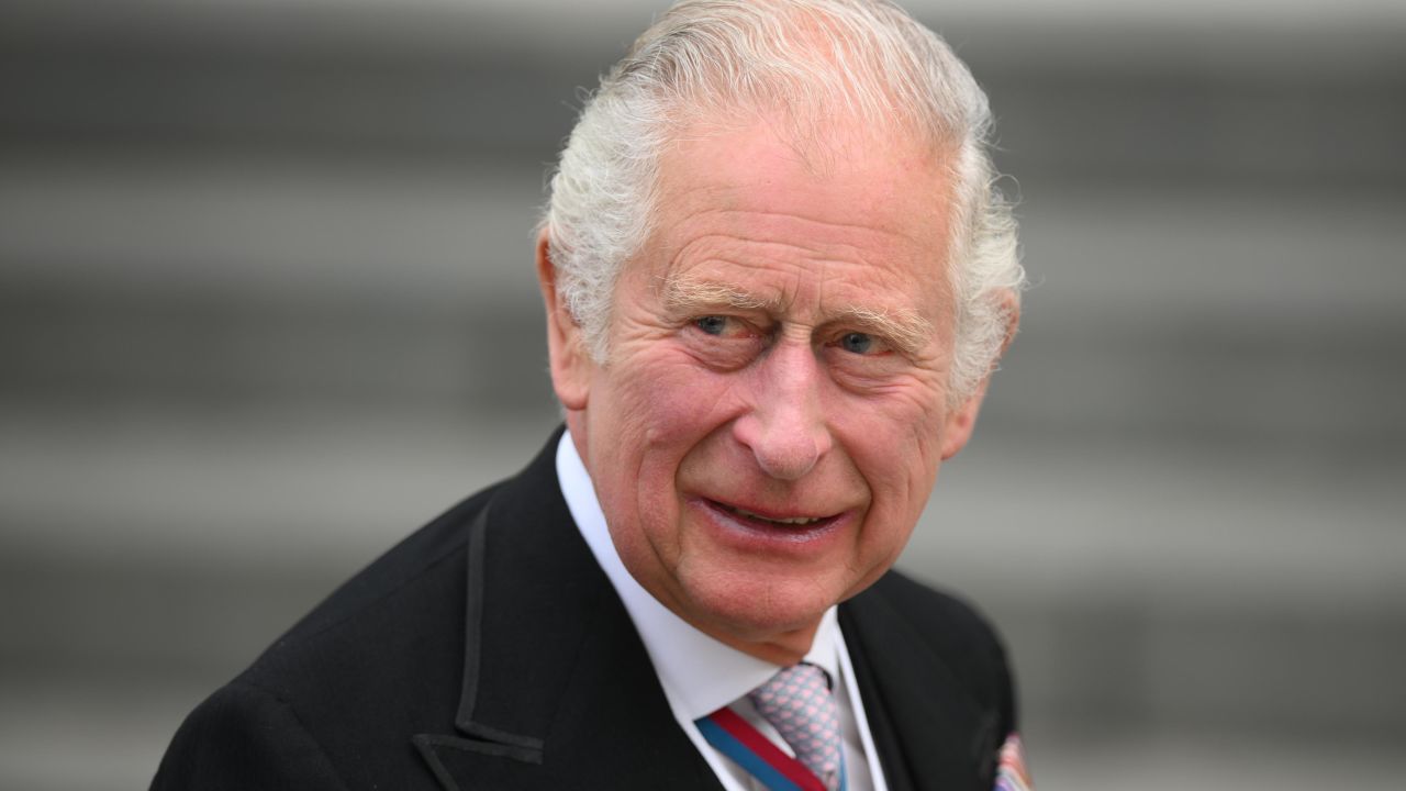 LONDON, ENGLAND - JUNE 03: Prince Charles, Prince of Wales arrives for the National Service of Thanksgiving to Celebrate the Platinum Jubilee of Her Majesty The Queen at St Paul's Cathedral on June 3, 2022 in London, England. The Platinum Jubilee of Elizabeth II is being celebrated from June 2 to June 5, 2022, in the UK and Commonwealth to mark the 70th anniversary of the accession of Queen Elizabeth II on 6 February 1952. (Photo by Daniel Leal - WPA Pool/Getty Images)