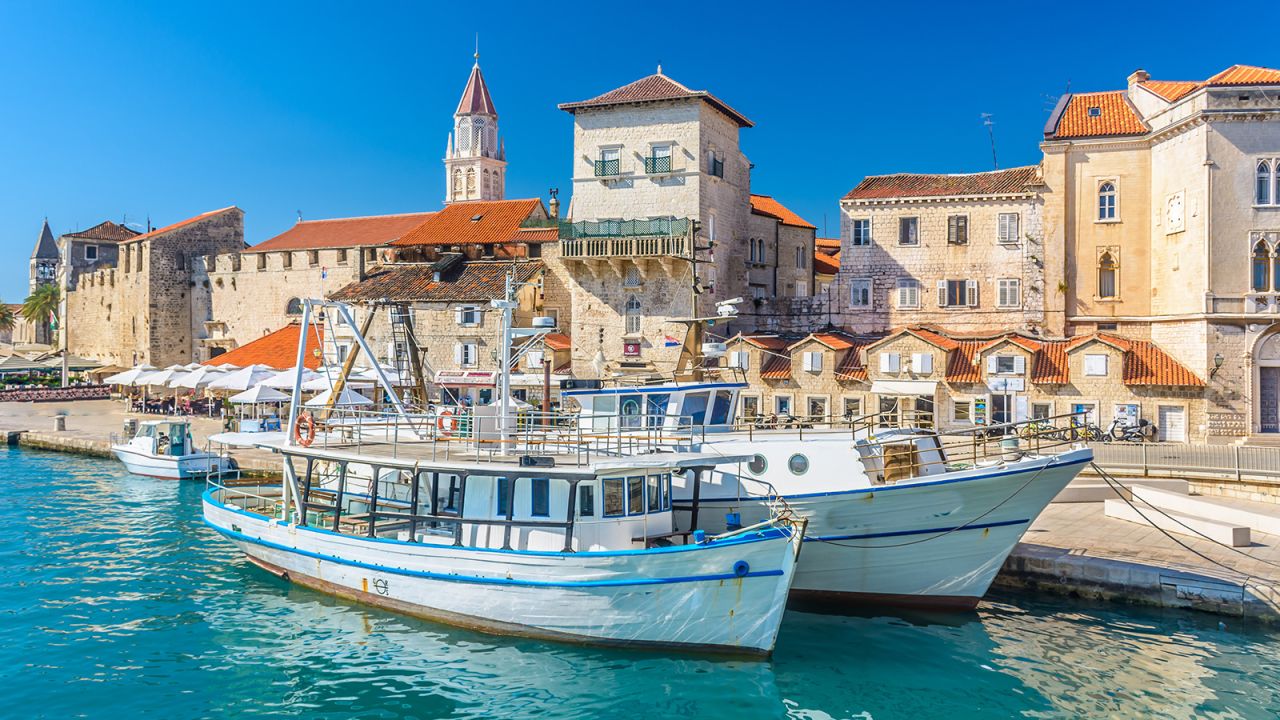 The town of Trogir feels more like Venice than any other Dalmatian Coast location. 