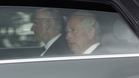 King Charles III leaves Balmoral Castle in Scotland with Camilla, Queen Consort, on Friday. 