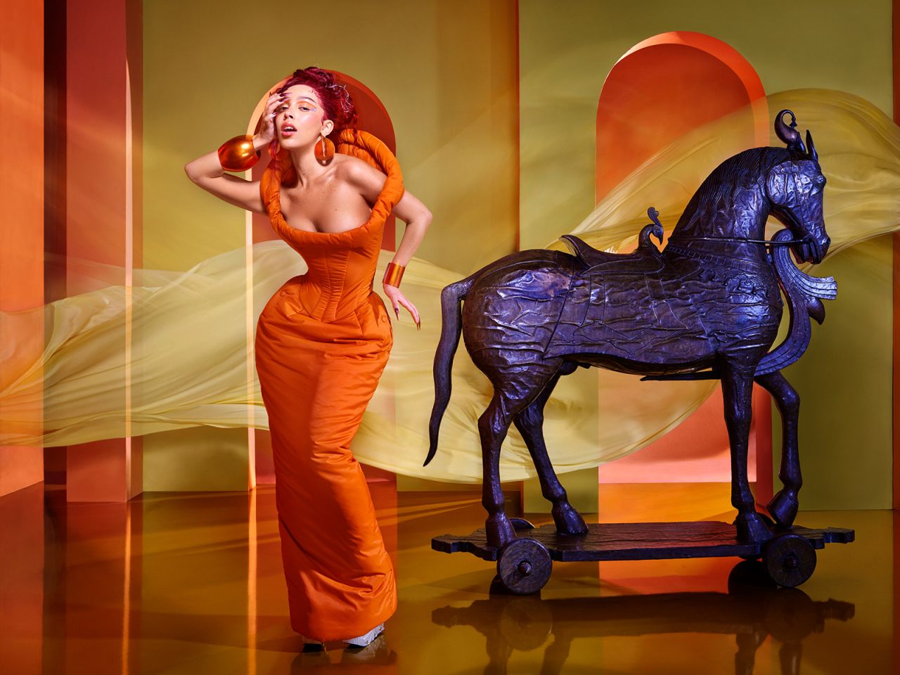 "Doja Cat; Gone With the Wind" (2021, Los Angeles)