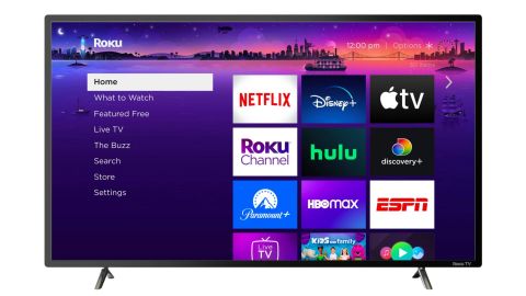 Roku home screen menu