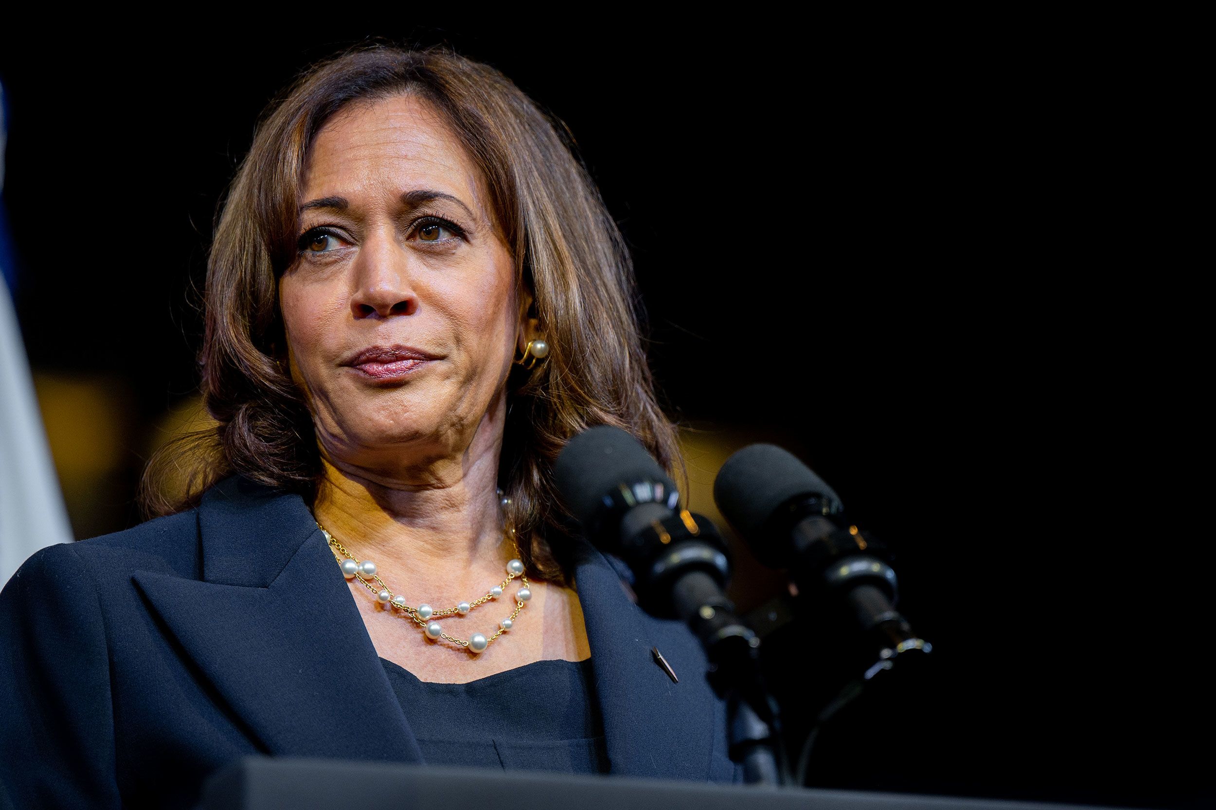 Harris questions the integrity of an 'activist' Supreme Court after  abortion ruling