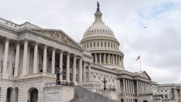 The US Capitol in Washington, D.C., US, on Wednesday, Sept. 7, 2022. Senate Democrats, fresh off a string of legislative victories, return to Washington this week with a packed agenda before November's midterm elections, including passing billions more in Ukraine and pandemic aid. 