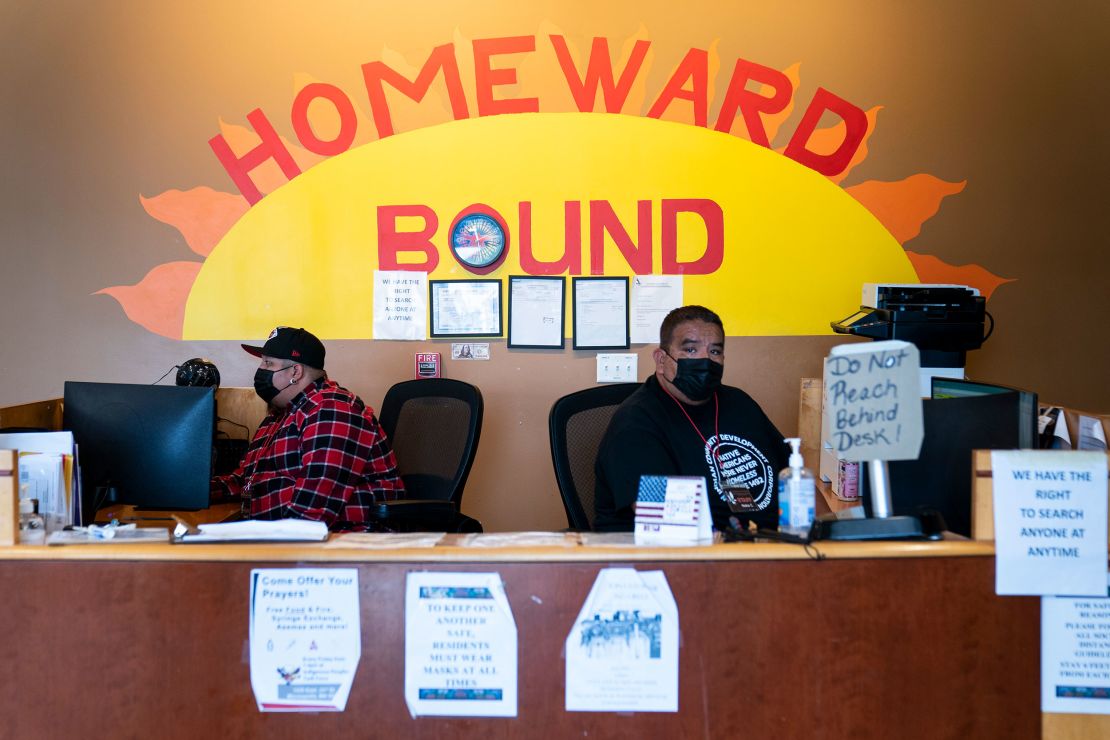 Homeward Bound, a temporary living facility in Minneapolis, was opened in 2020 thanks in part to federal pandemic aid.