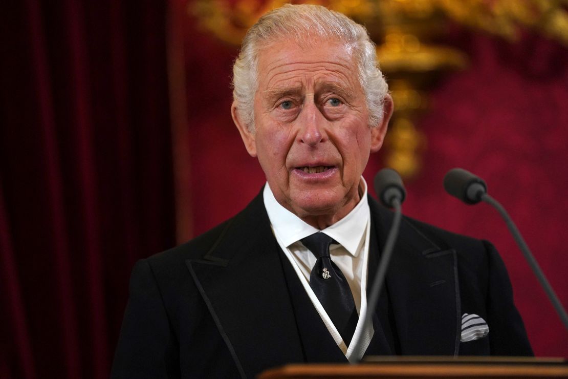 Charles was formally proclaimed monarch on Saturday, though he became King on the death of his mother.