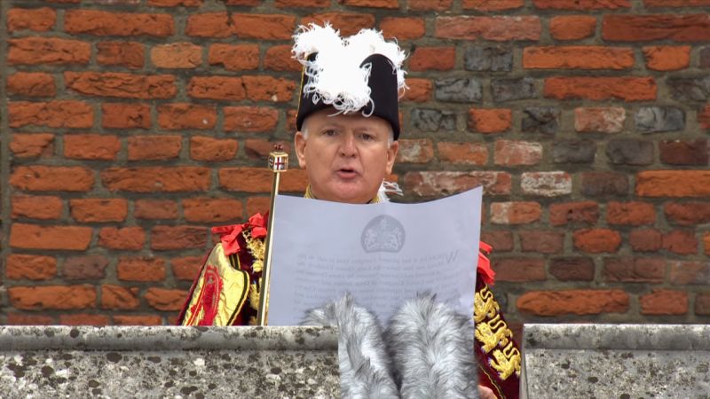 Watch: King Charles III publicly proclaimed as King